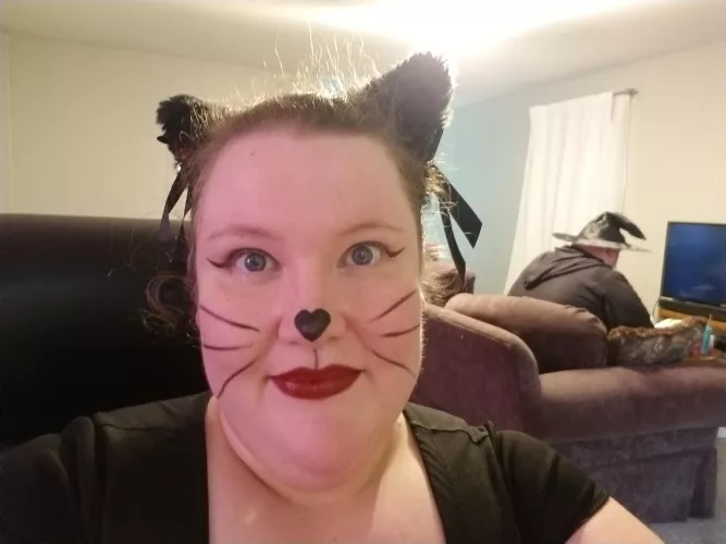 A lucky black cat by Squishful_Thinking