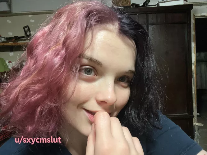 Biting my lip with dirty thoughts… by sxycmslut