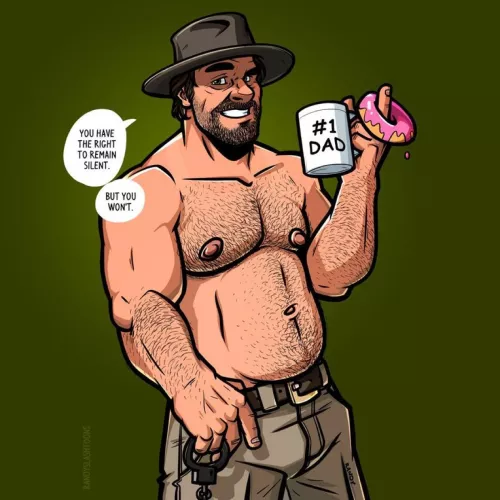 Chief Hopper (RandySlashToons) by CardboardEccentric