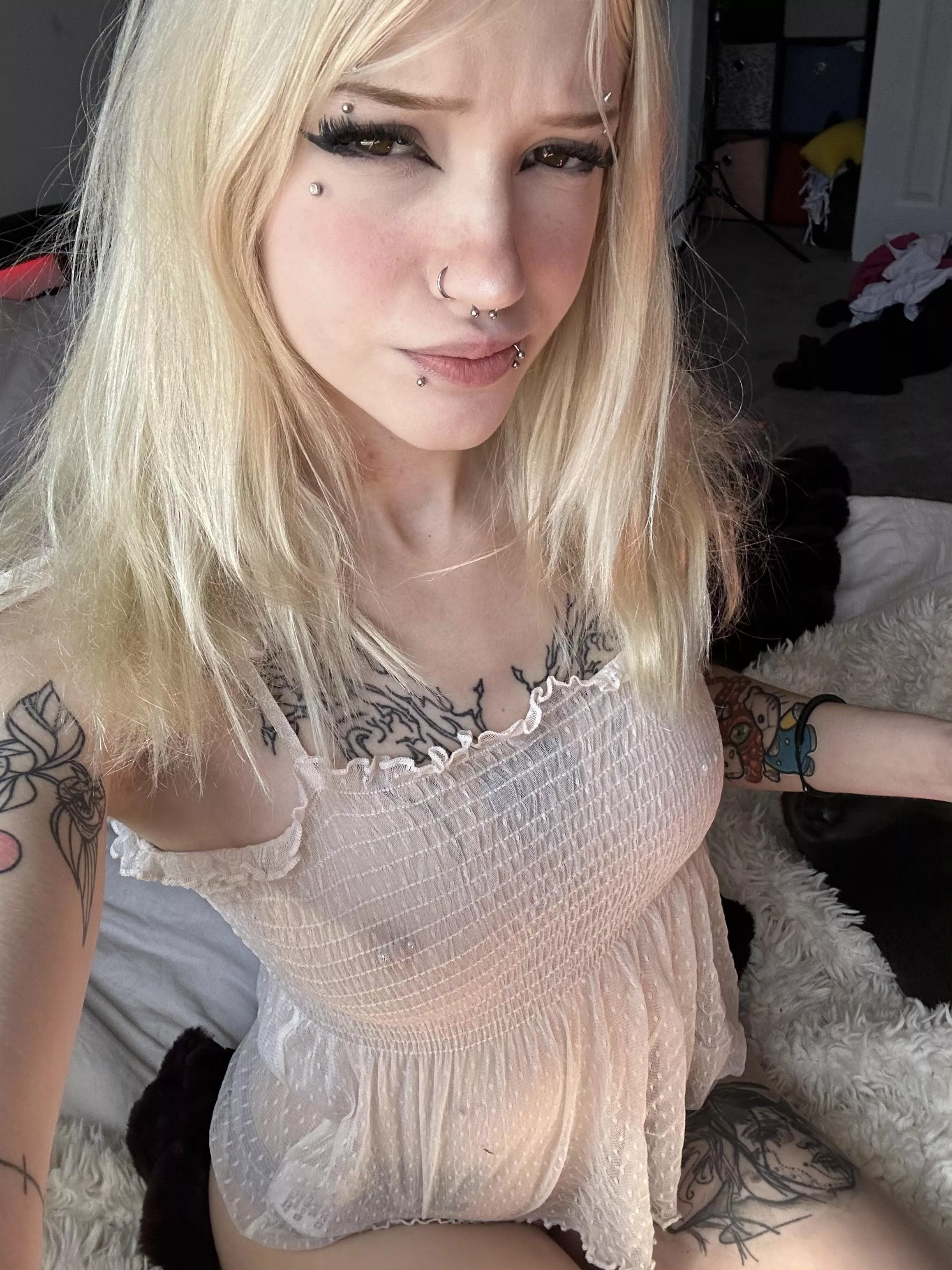 Curious, would anyone fuck an 18 y/o tattooed girl posted by NotYourGirllNextDoor