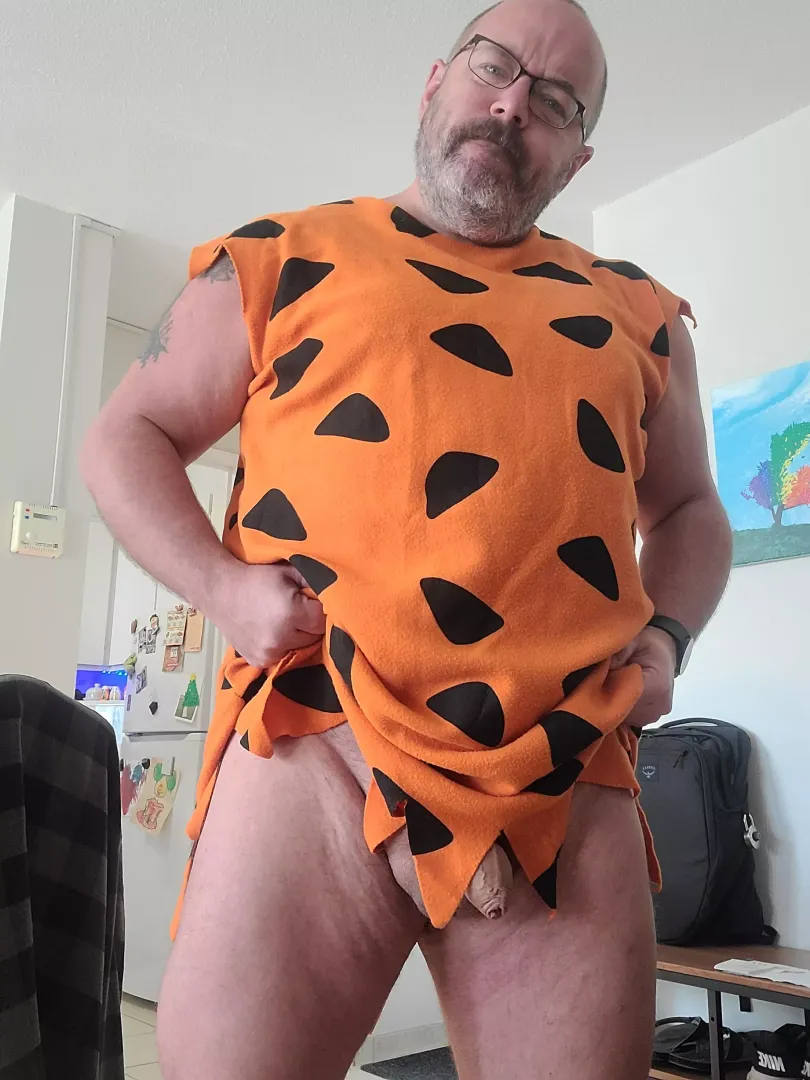 Did Fred Flintstone wear underwear? by sk1nandearth