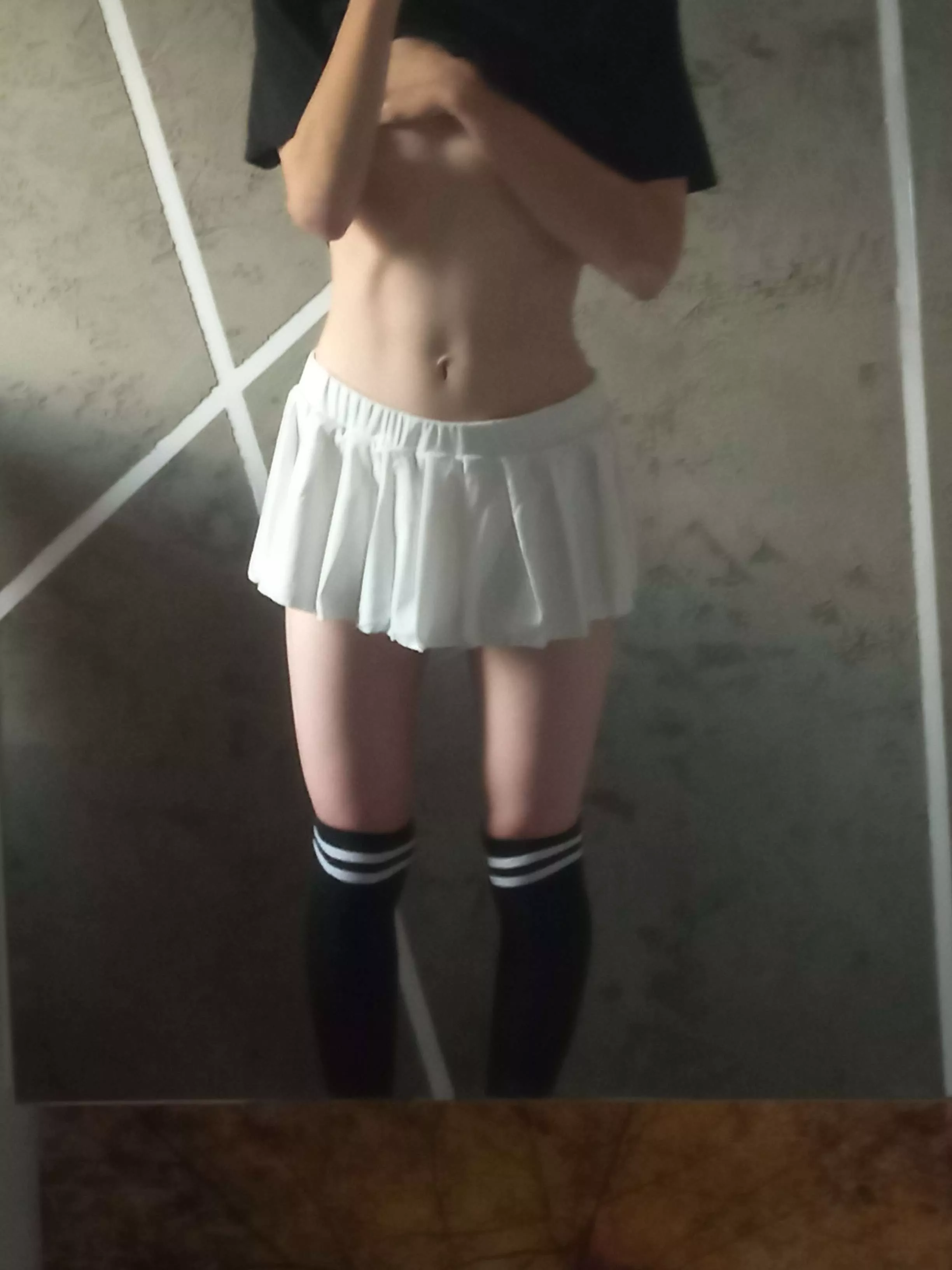 Do you like my skirt? >-< posted by TimelyImprovement770