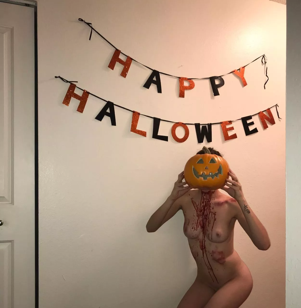 Happy bloody Halloween posted by NaturistPictures