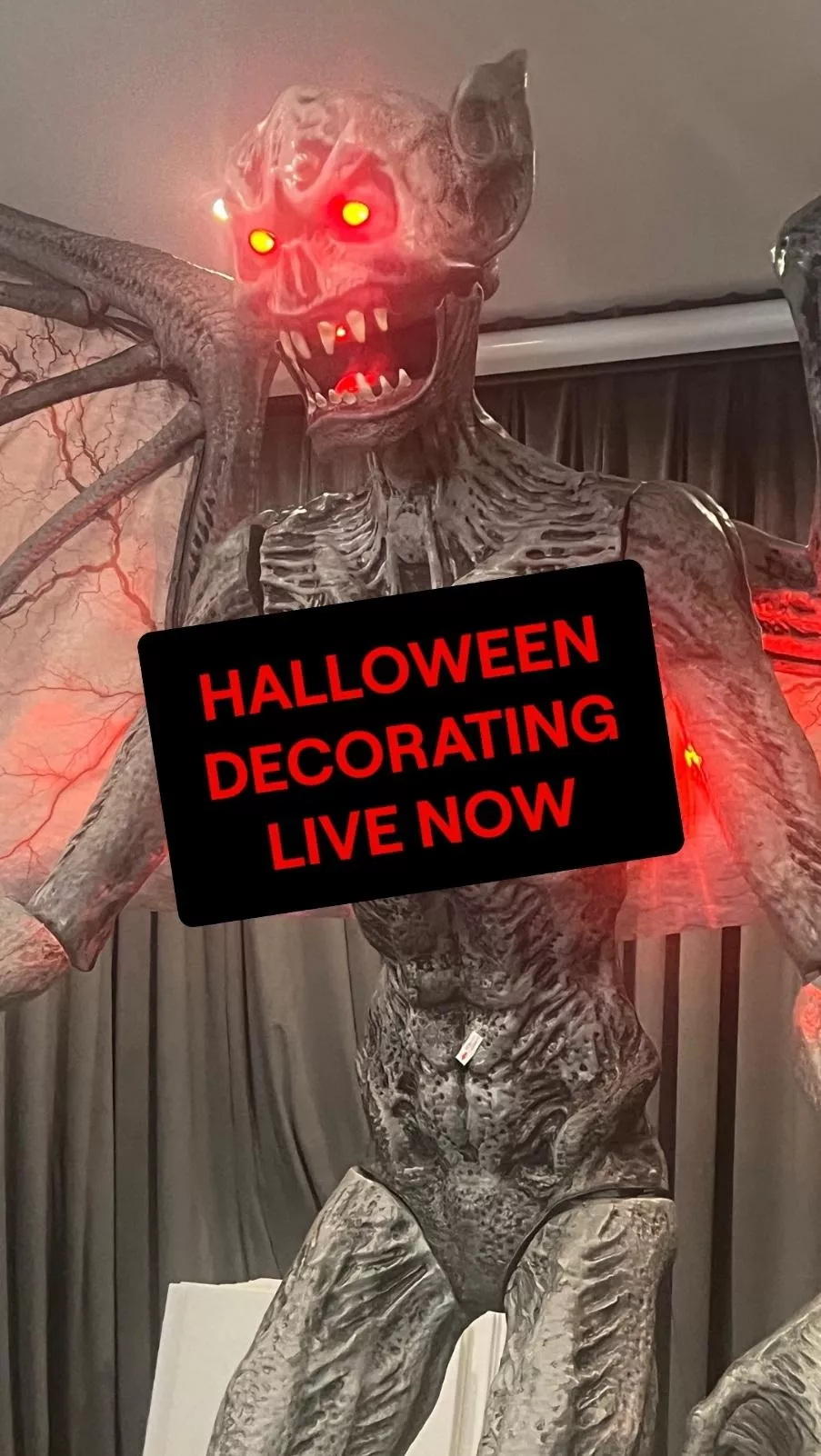 🎃 HAUNTED HOUSE DECORATING 🎃 LIVE NOW ON TWITCH.TV/AMOURANTH posted by InfiltratorOmega