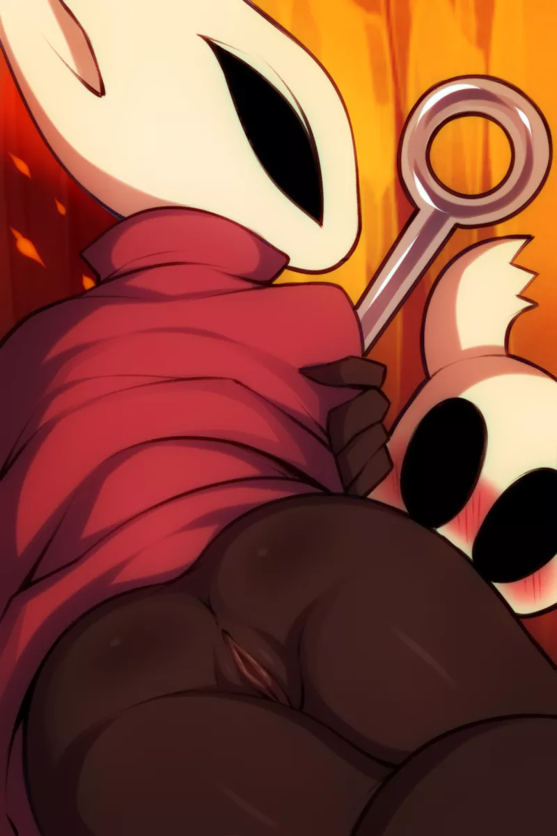 Hornet needs to teach Little Ghost all sorts of things (Wildblur) posted by myfriendscantknow