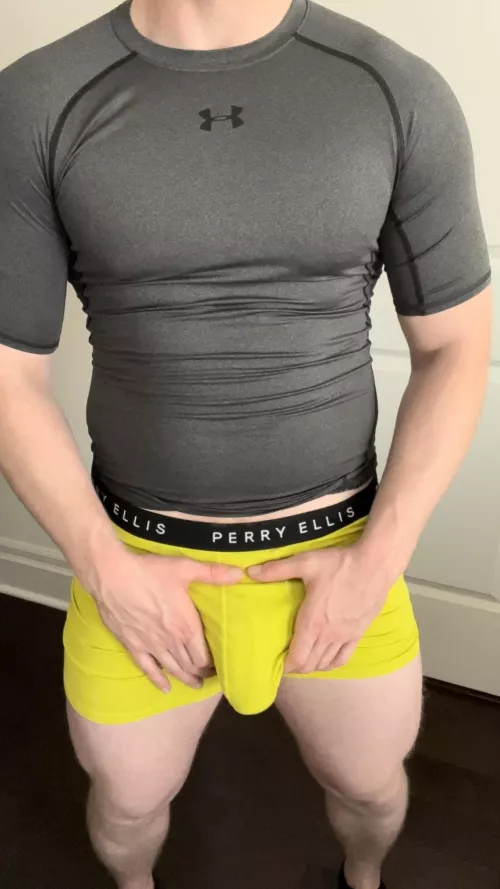 I was feeling horny after my workout by DrofDick