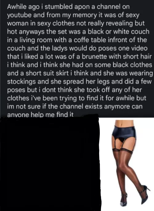 I'm looking for something sexy that I originally saw on youtube by glitchwolf69