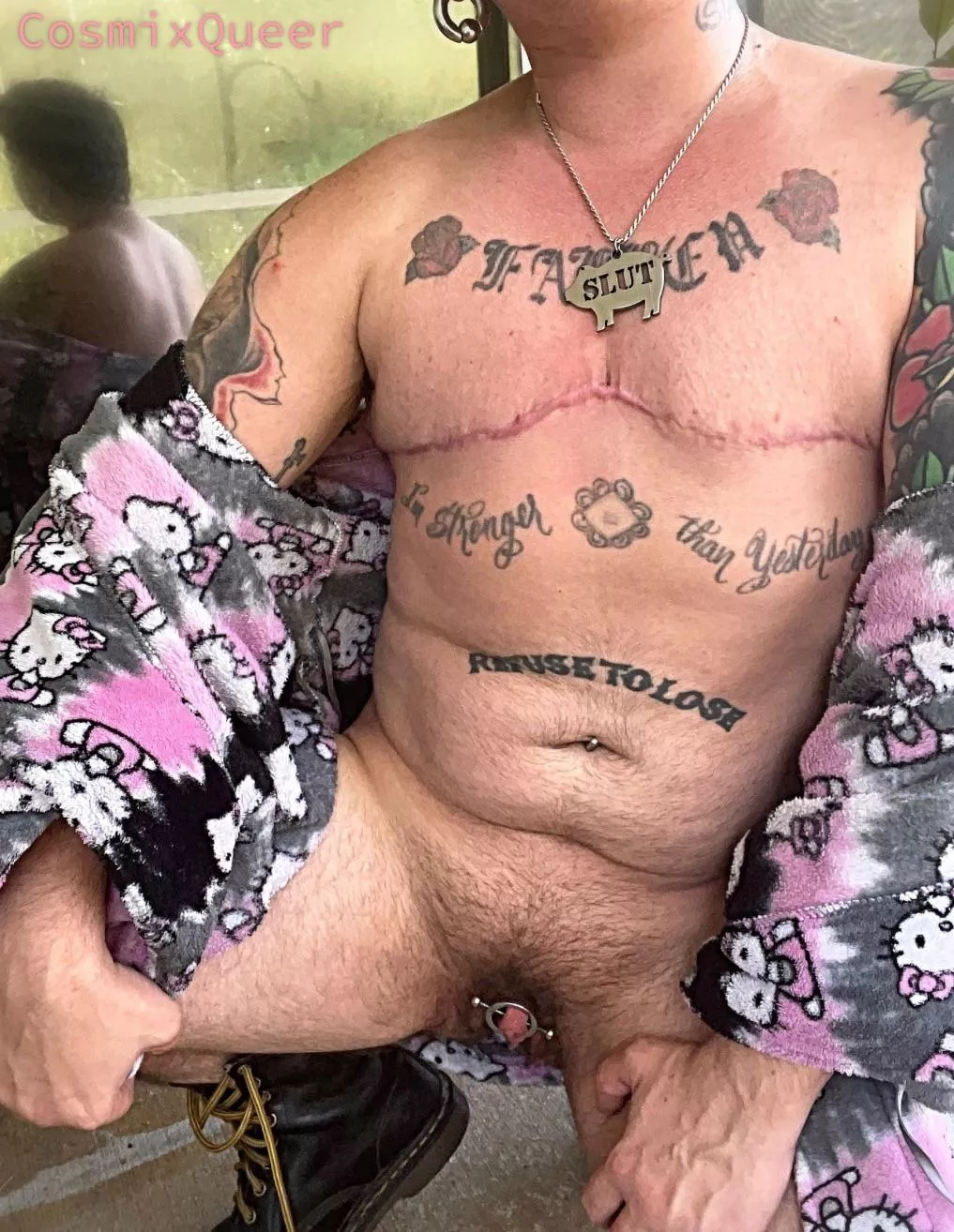 I’m straddling you like this.. which hole you fucking?? 😈 posted by CosmixQueer