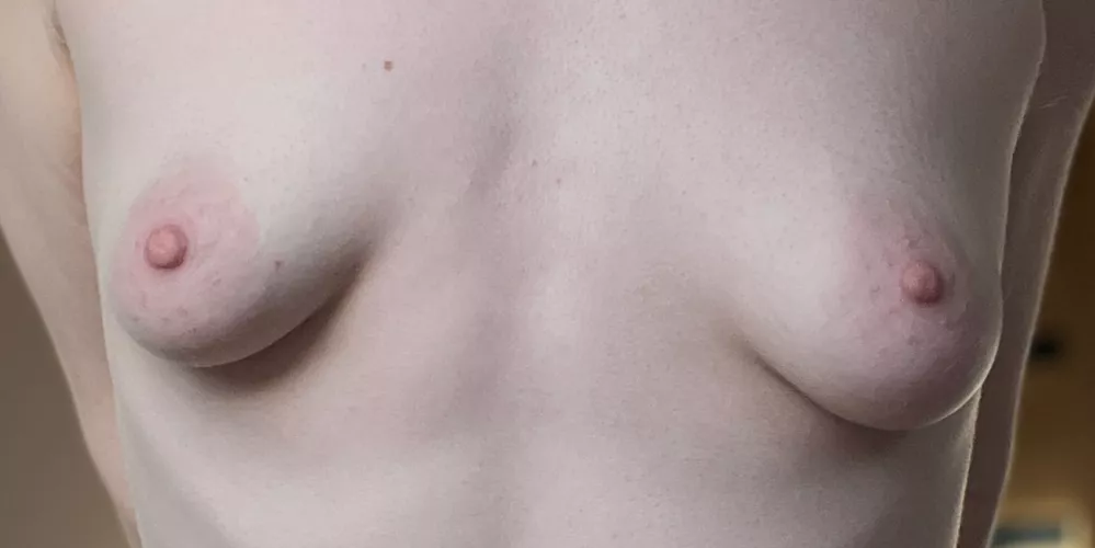 My tiny boobs with areolas are the perfect treat for Halloween today 🎃👻 by Chaoticspill32