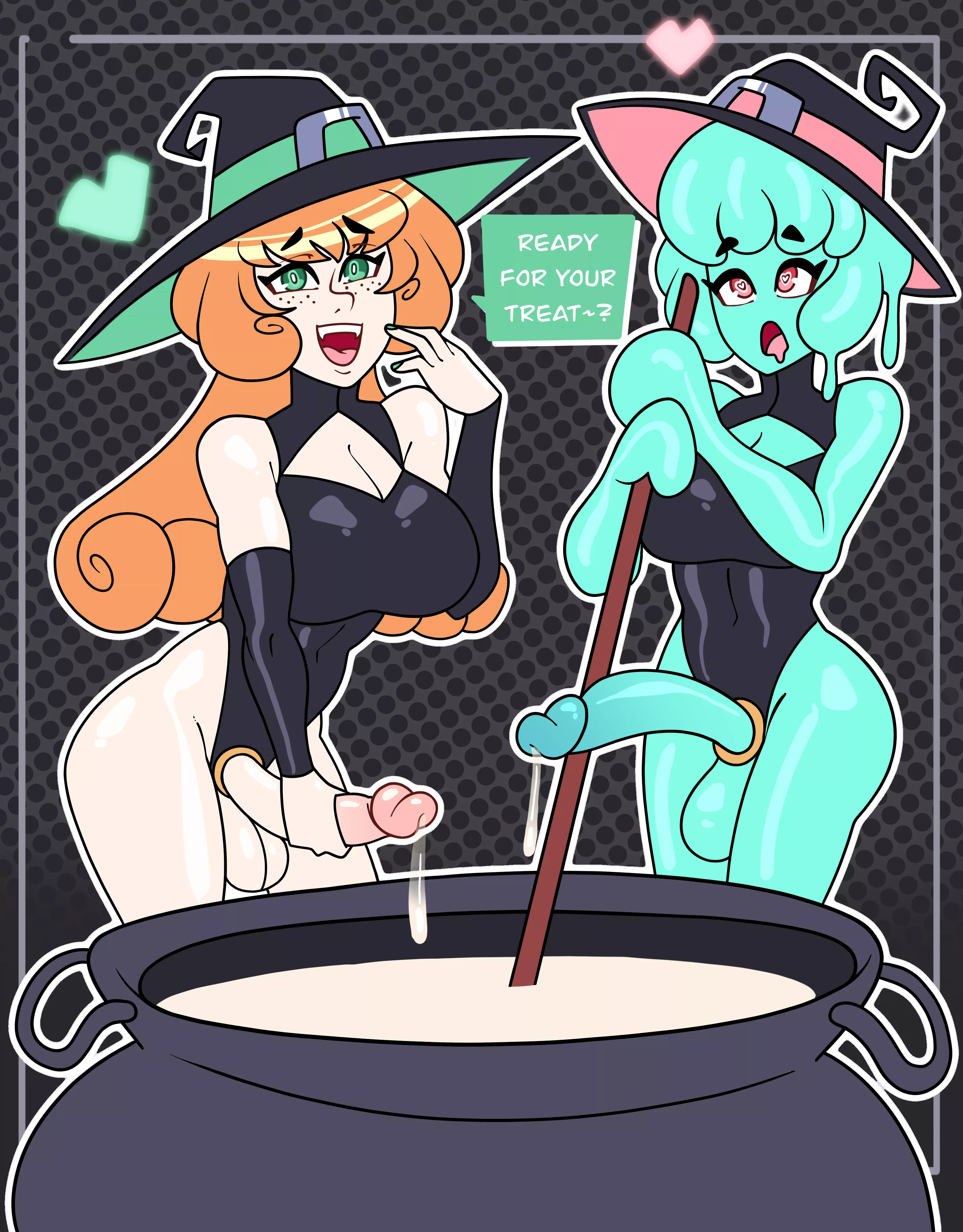Penny and Juno getting ready for the spooky season (@owl_pie2) posted by Owl_pies