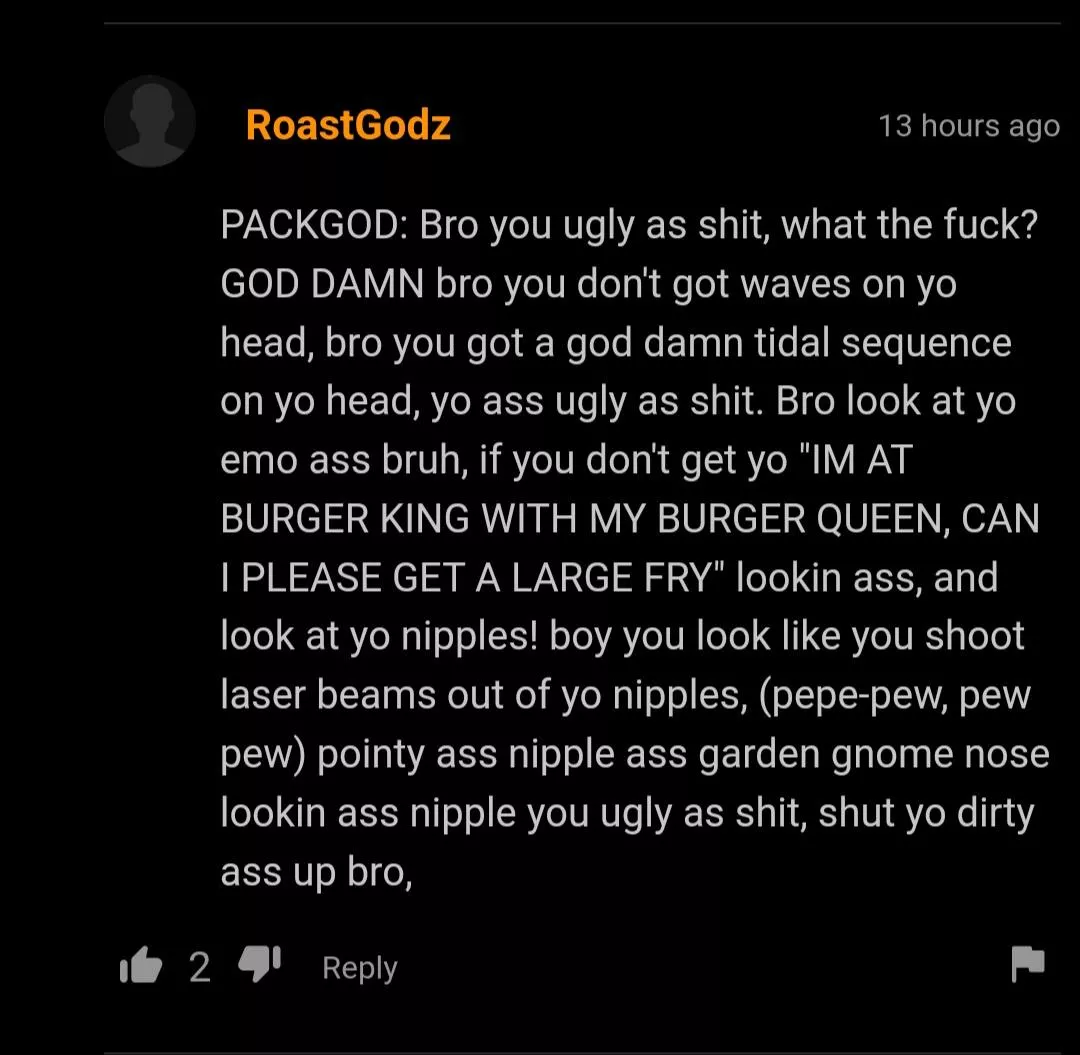 Bro's Roasting posted by LegendInTheTown