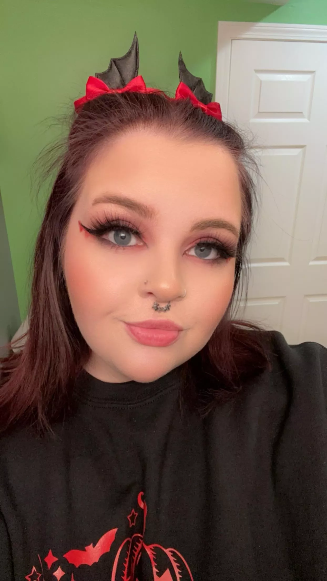 happy halloween! 😈 posted by Kind-Apricot6348