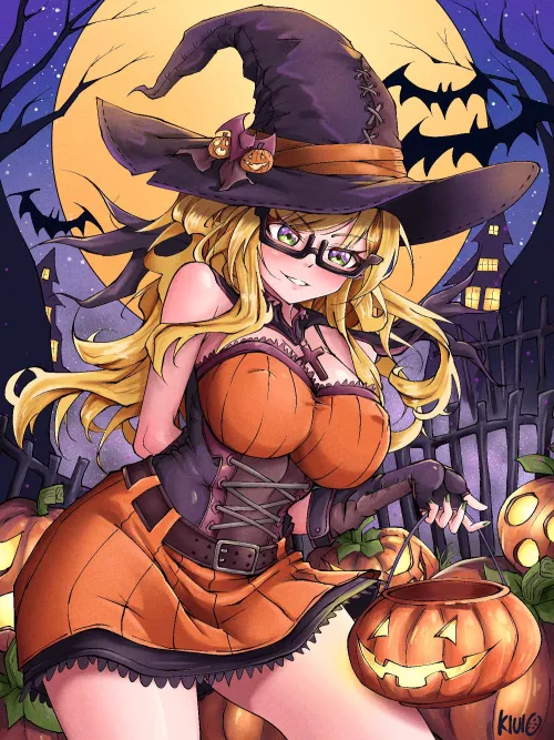 Happy Halloween! 🎃 by Kiui_