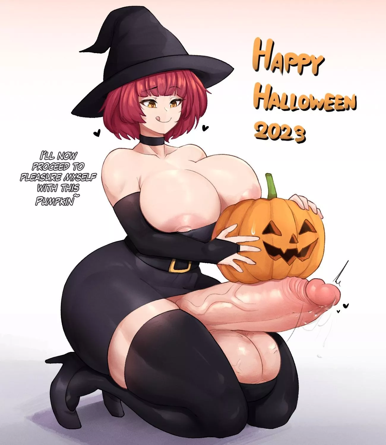 Happy Halloween to the Futa girls who hump pumpkins 🤤 (AnestesiaZ) posted by NuttyBiscuit23