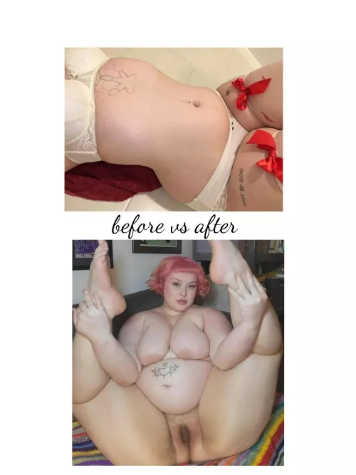 I guess you could say I got a little fat 🐷 by lemon_gingerr