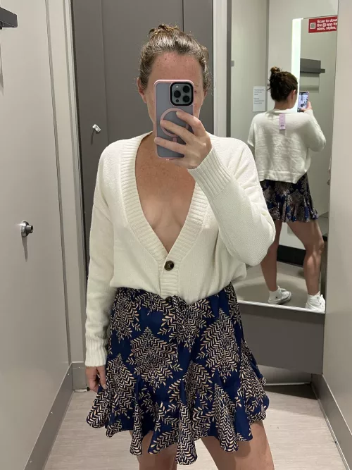 poking thru the sweater by tryingnewthings86