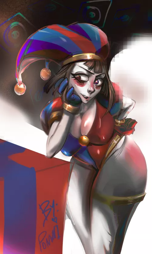 Pomni by Me (Marmoonart)[The Amazing Digital Circus] by Marmoonart