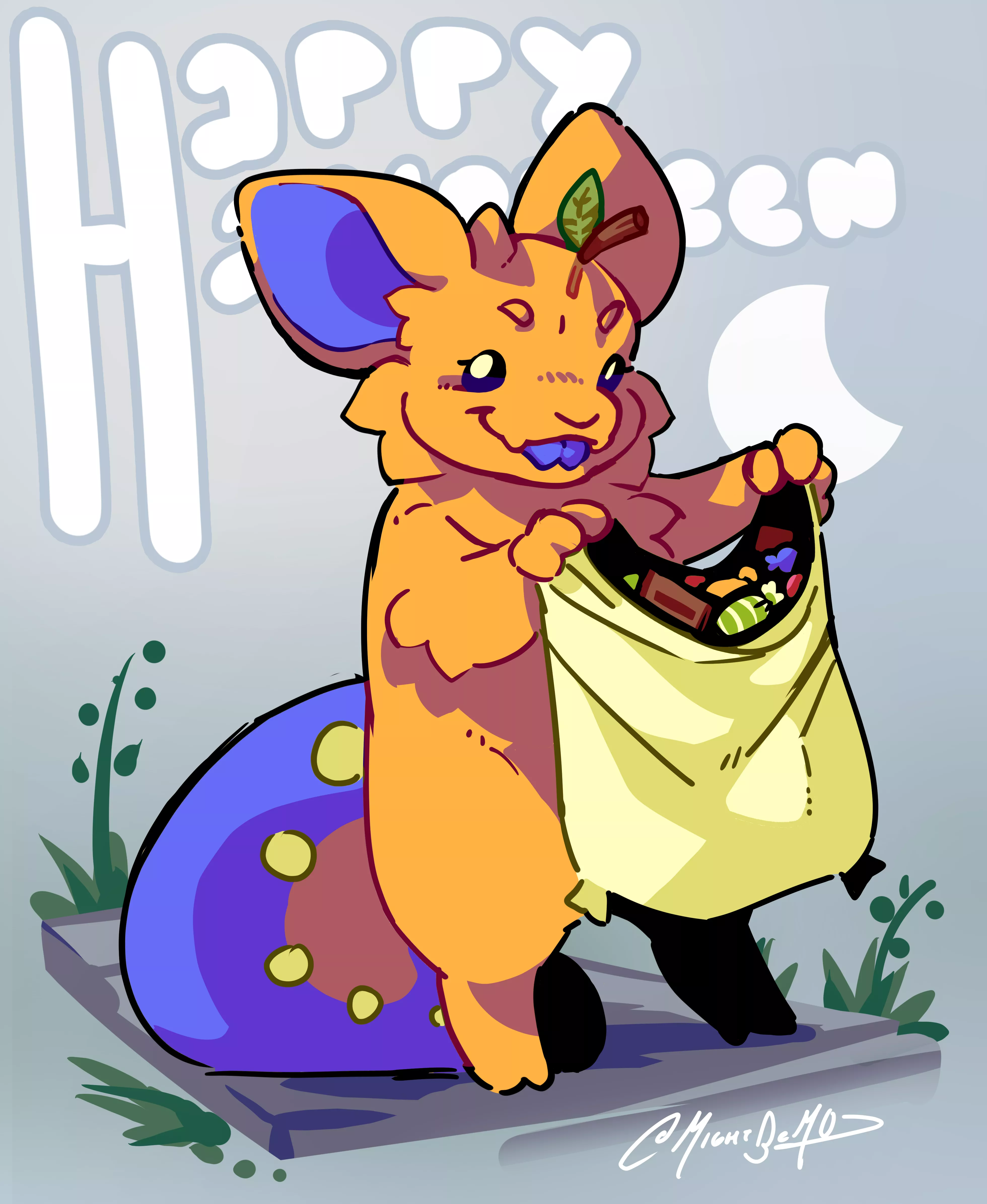 She's dressed as an orange, what do u give her? posted by ViktorPrevails