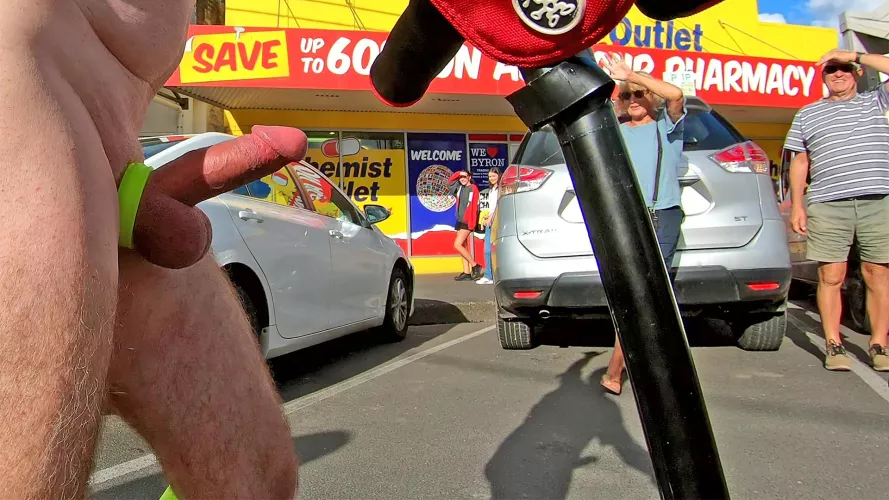 They are absolutely loving the sight of this very public erection at WNBR! by Happy-Hour-24-7