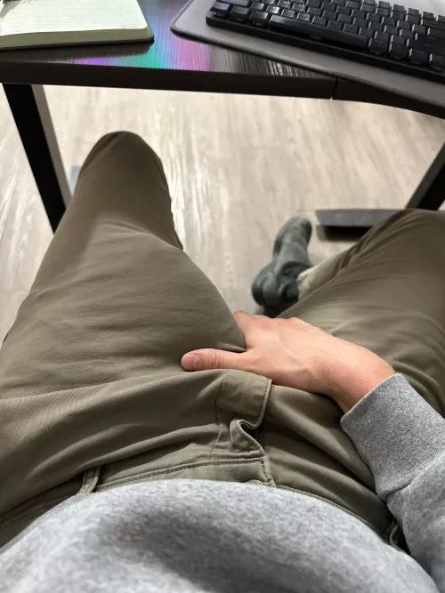 Throbbing at work by jacob99_99