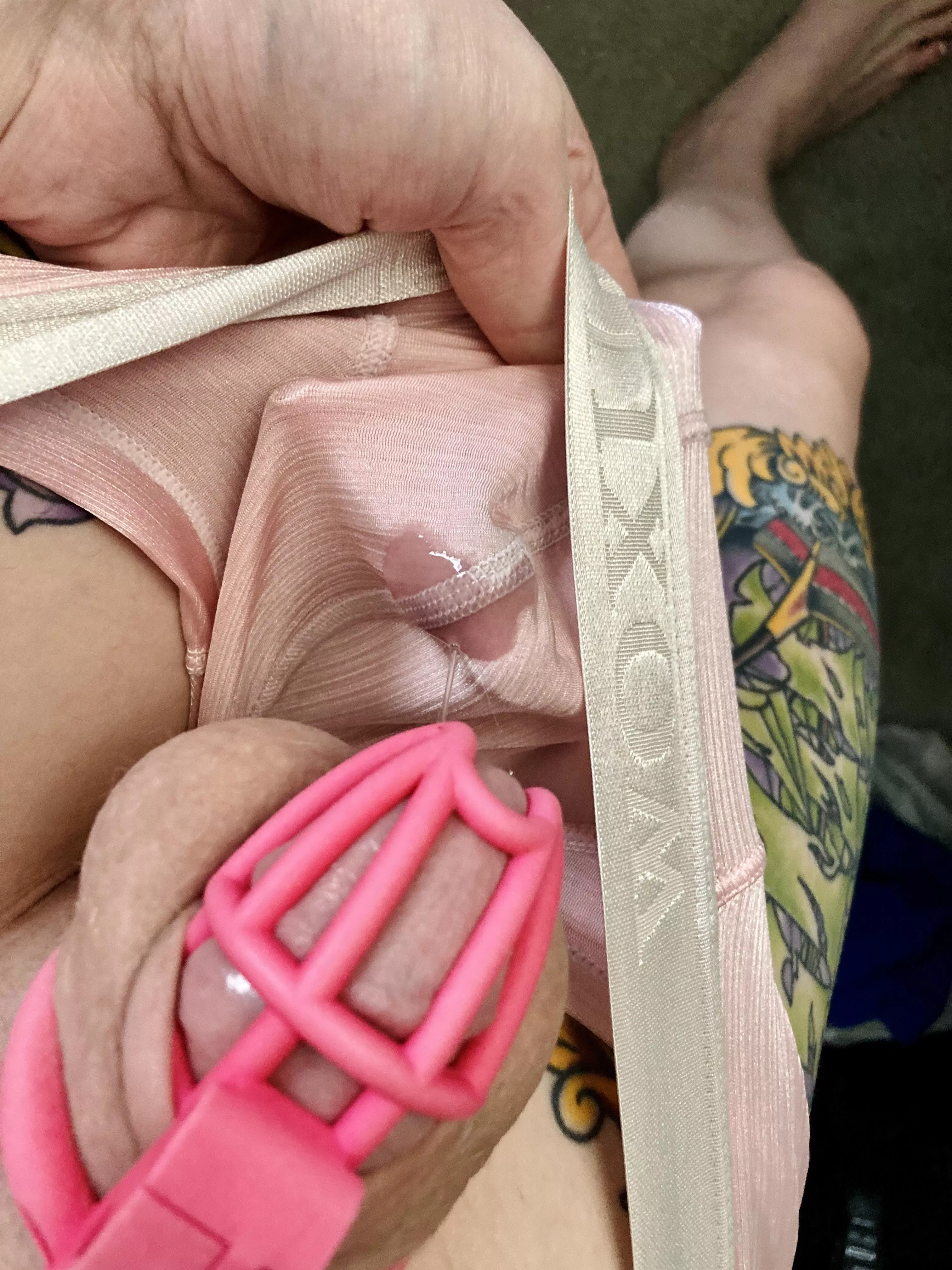 Did I lose No Nut November if I accidentally came in my panties while caged? 😳 posted by Luci_Belle