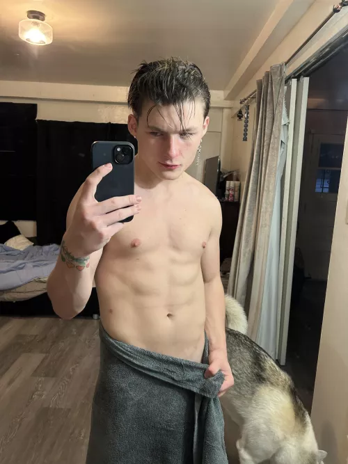 freshly showered ◡̈ by Nathyntrees