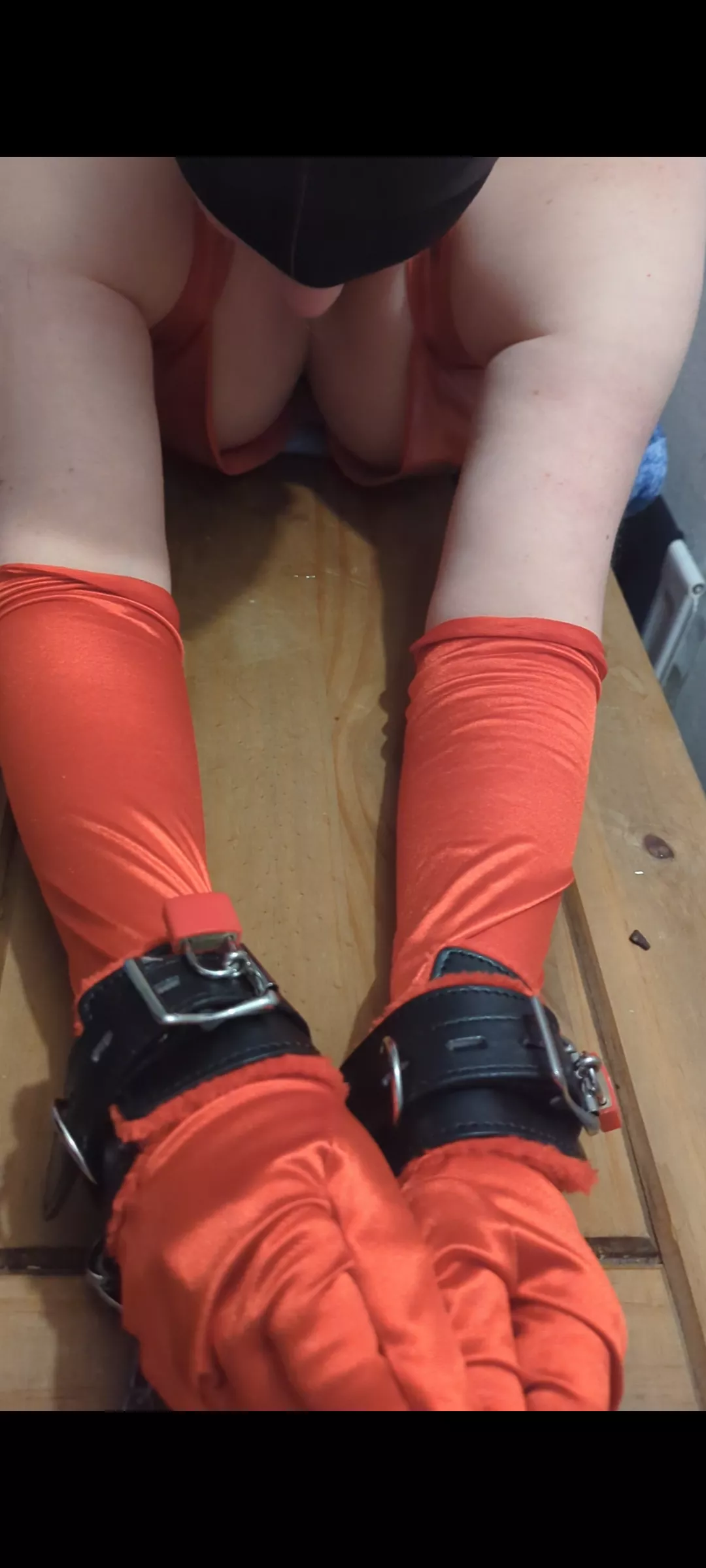 Front view of last night's predicament posted by bondagefemale34