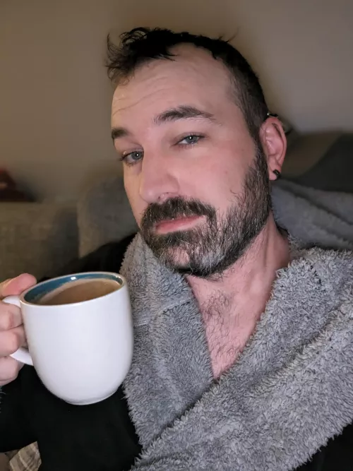 Good morning, how do you take your coffee? 🥱 by spruceflapjack