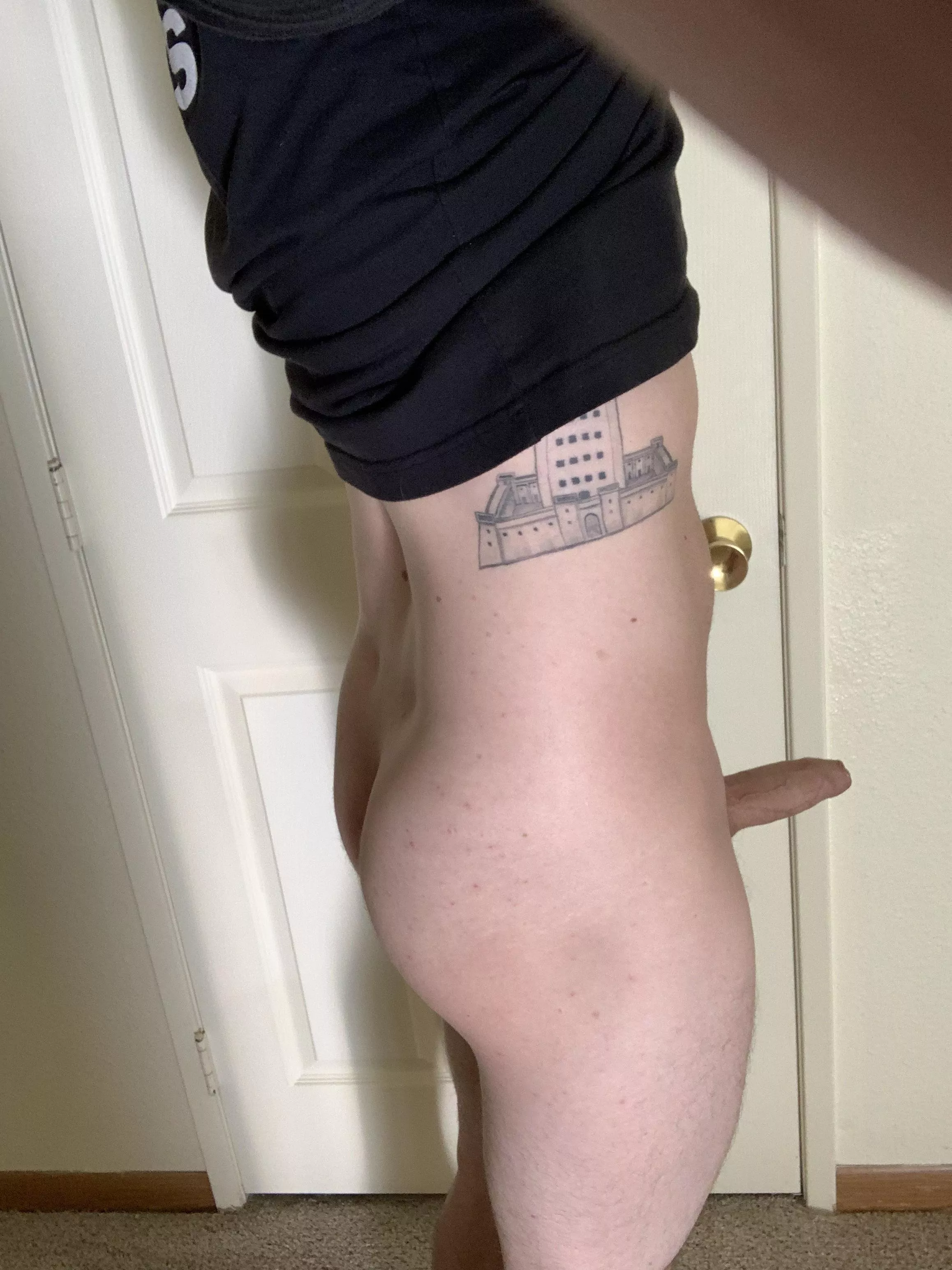 Got a fat ass for the guys to use and a fat cock to use on the girls posted by kinkyisbest9