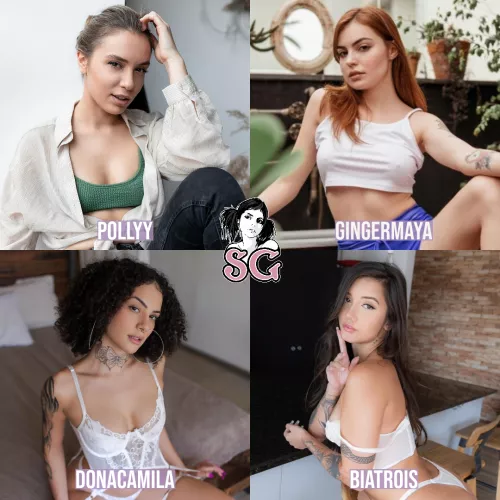 Help us choose our November profile icon! 💫 Models: Pollyy, Gingermaya, Donacamila, + Biatrois by SuicideGirls
