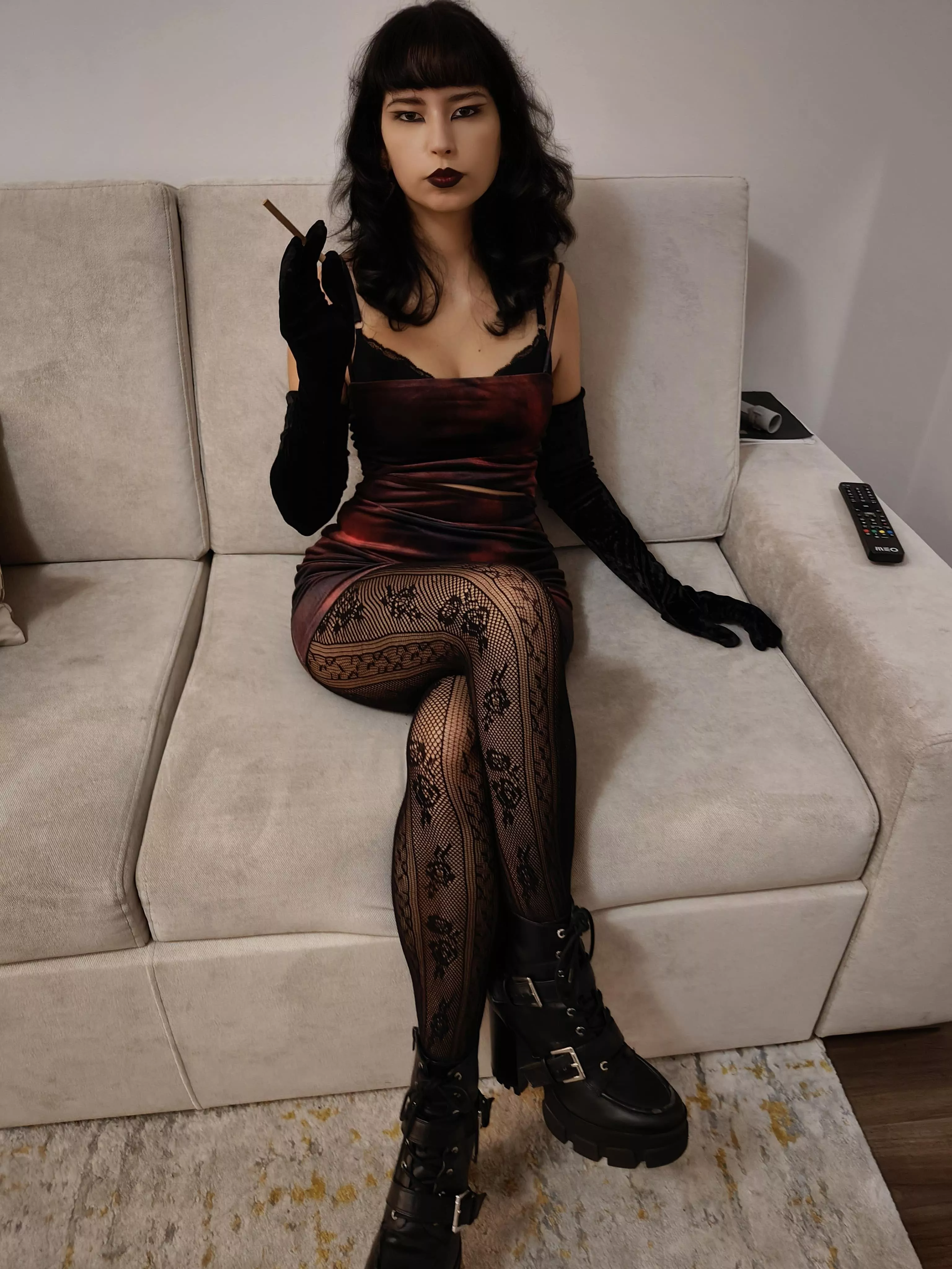 In my little red dress posted by stepsister-kana