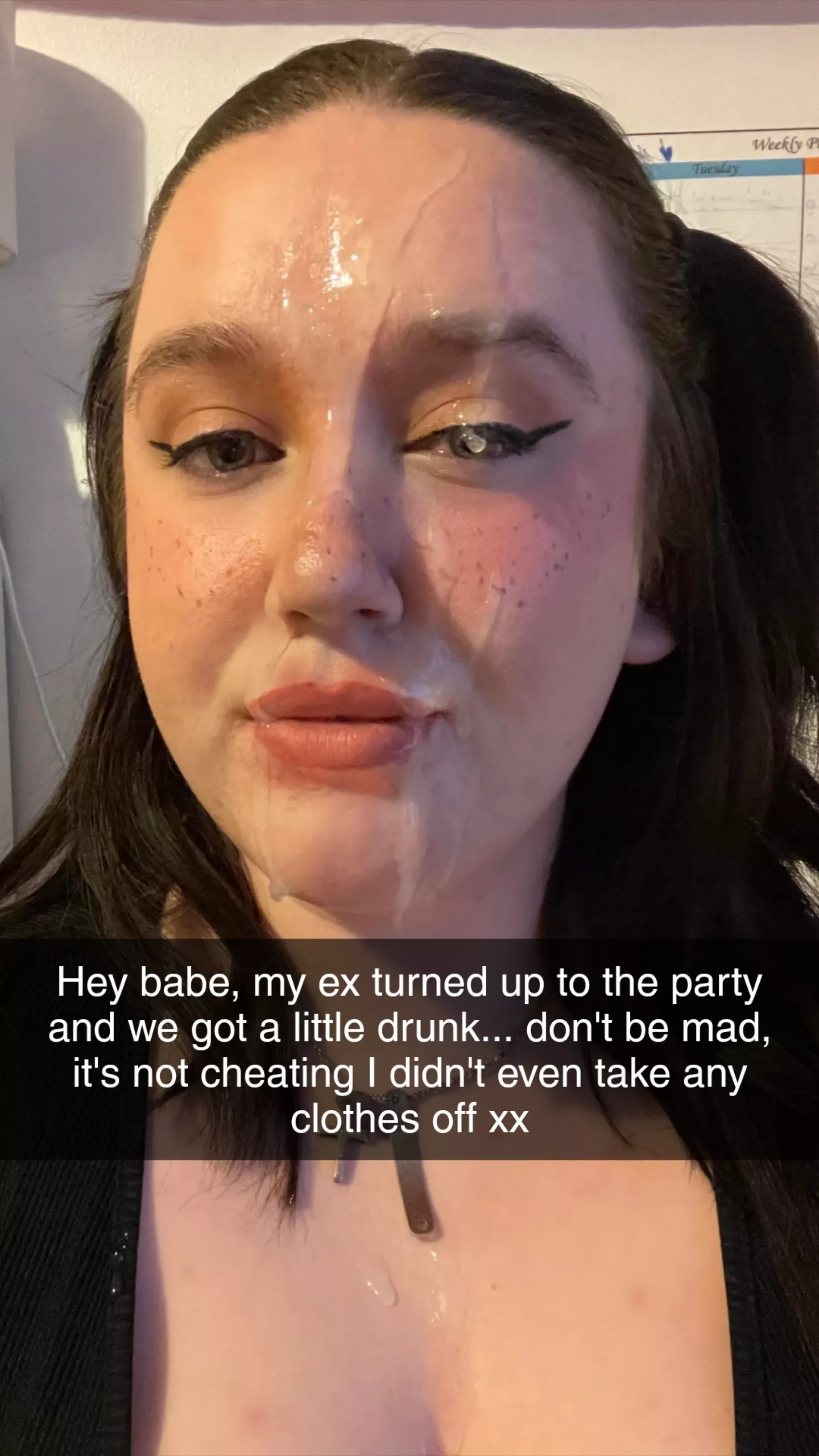 Is it cheating? She seems to think not... posted by No-Chipmunk2039