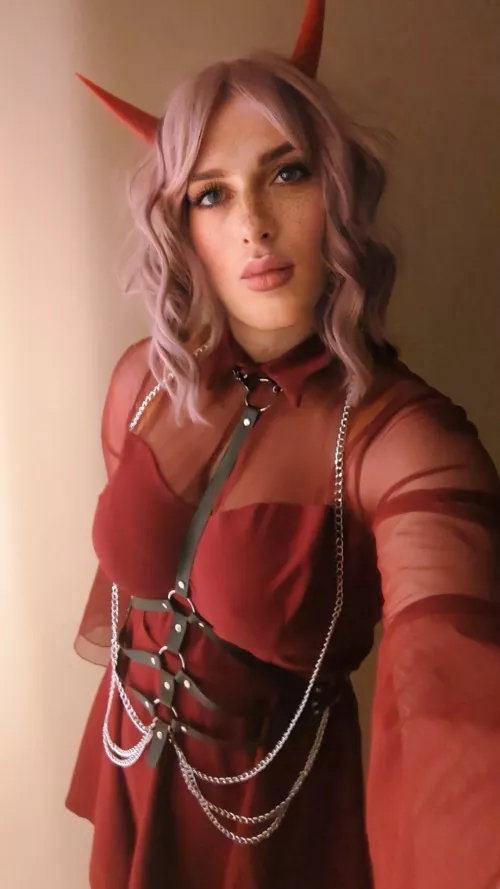 Late to the game but here was my Halloween fit 😈 by dontmindme61