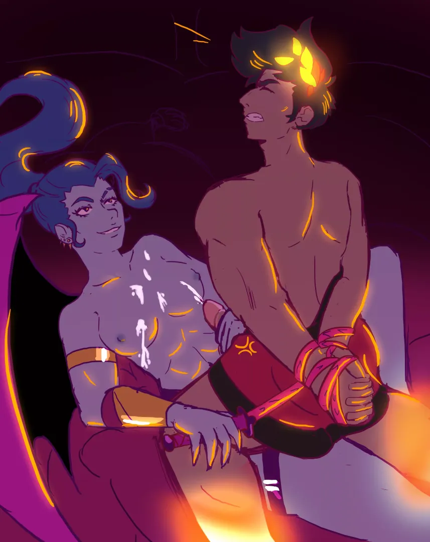 pegging the demigod (Hades game) by MakiceLit