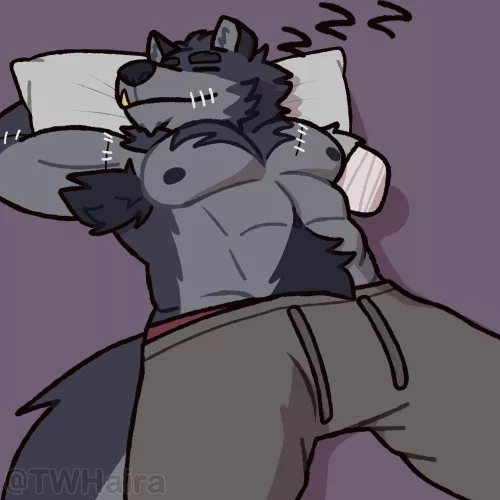 shhhh he's sleeping by lucasksks11