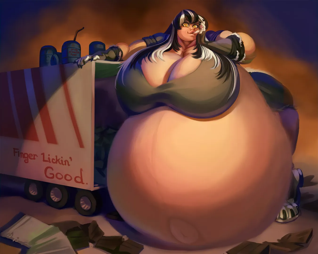 tall, huge, and overdue Siuduri taking too much preg growth fuel by 0pik-0ort by Easy-Entertainment-9