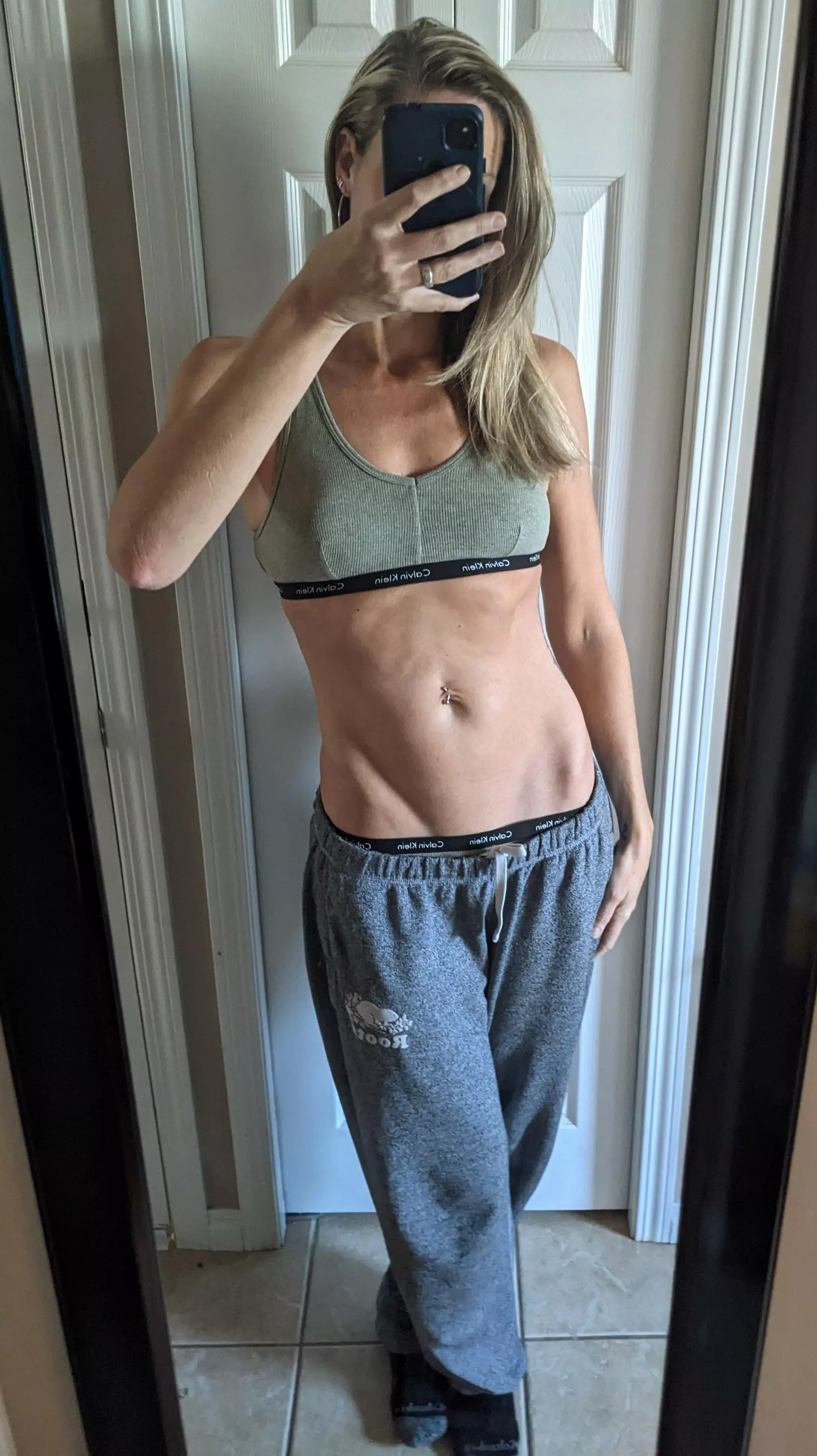 41 and 2 kids still skinny. posted by BlondeWonder416