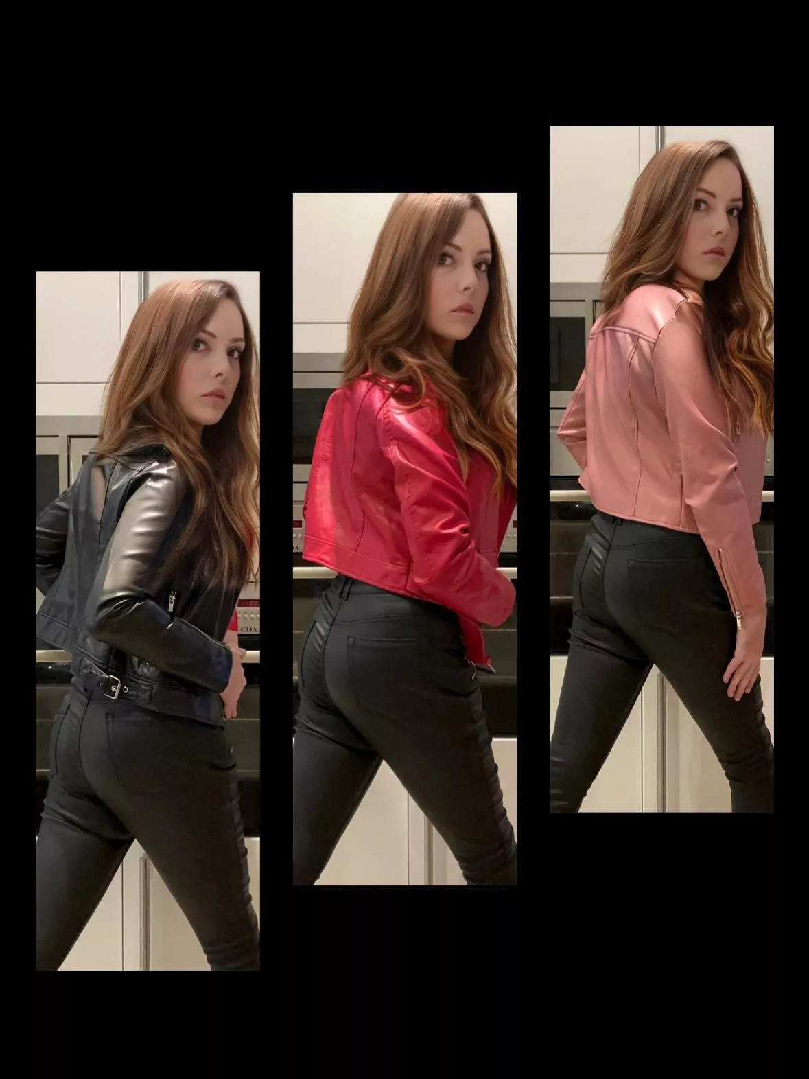 All black, red, or pink? posted by Chloe-lovesit