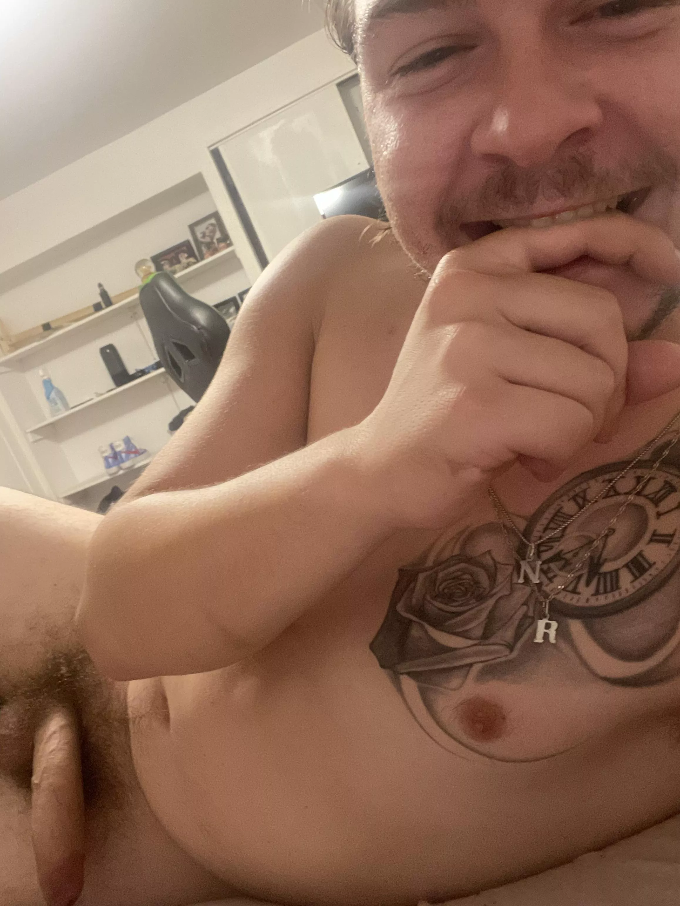 Anyone horny?? ;p posted by YoungCub8inch