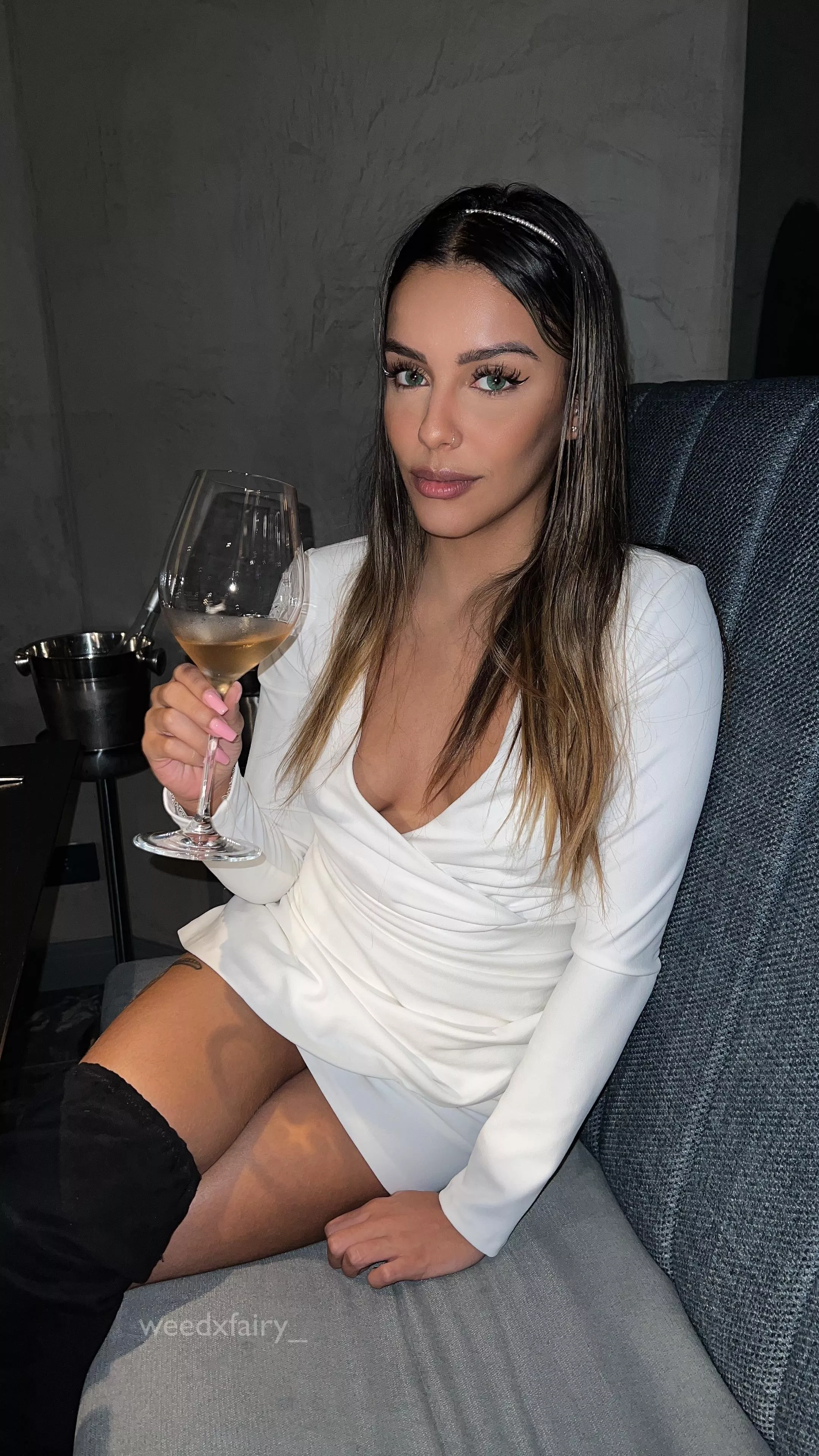 Beautiful green eyes posted by weedxfairy_