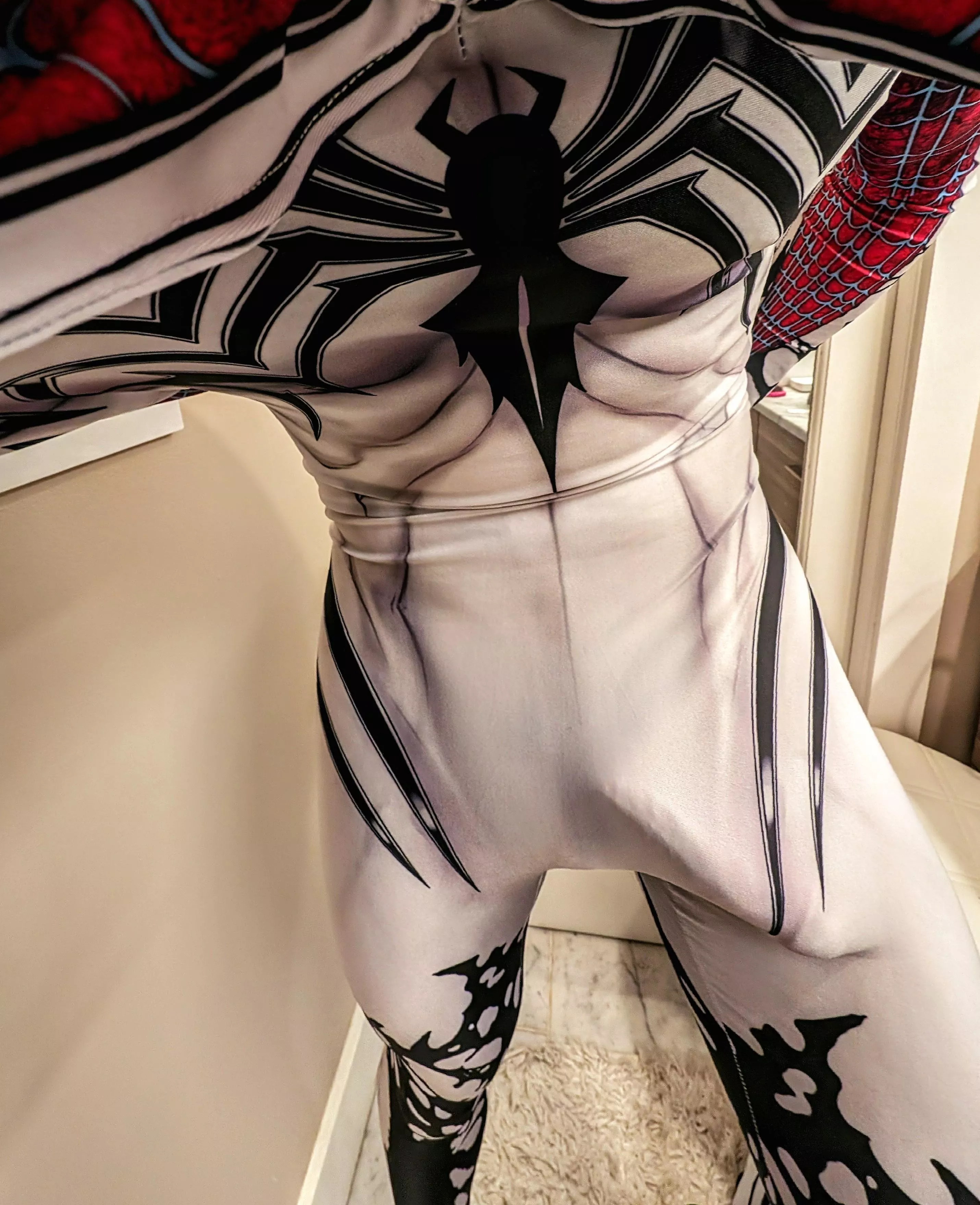 Can you see my web shooter? posted by ThatBulgeGuy