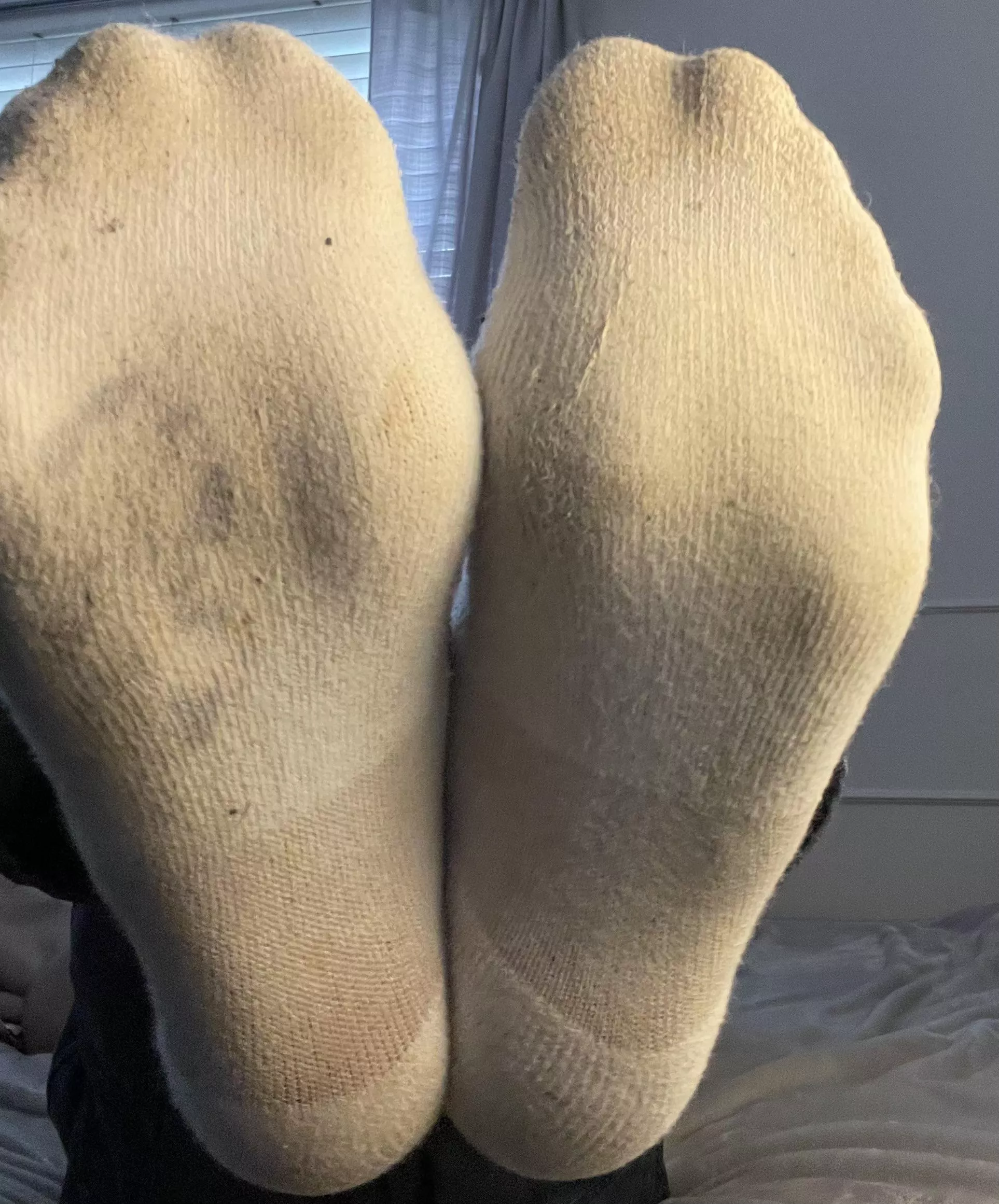 For my sweaty sock lovers can you withstand the urge to worship my socks posted by SoftSocks_