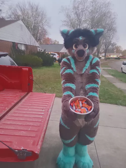 Happy fursuit furiday by EclipseDMWolf