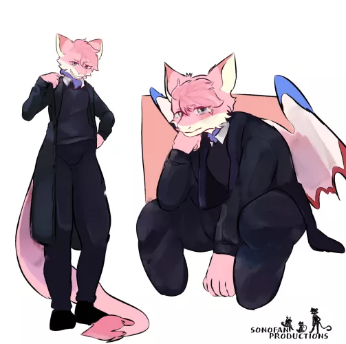 He is fancy (art by me) by sonofan_oficial