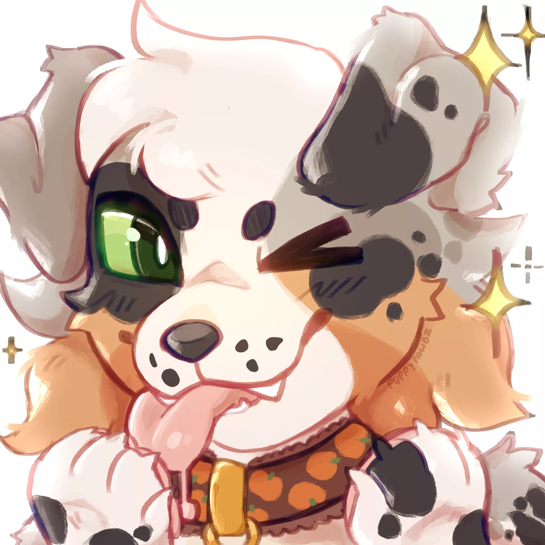 icon for my oc Butterscotch! - Art by me!! puppypawbz on twitter posted by puppypawbz