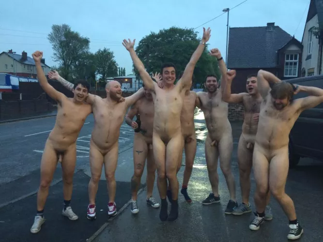 Naked buddies by Primal_Mantis