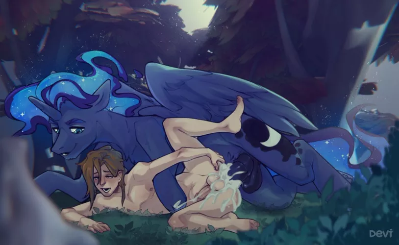 Prince artemis shows a human, what real cock feels like. (devi_shade) by Xada_Nep_zealot