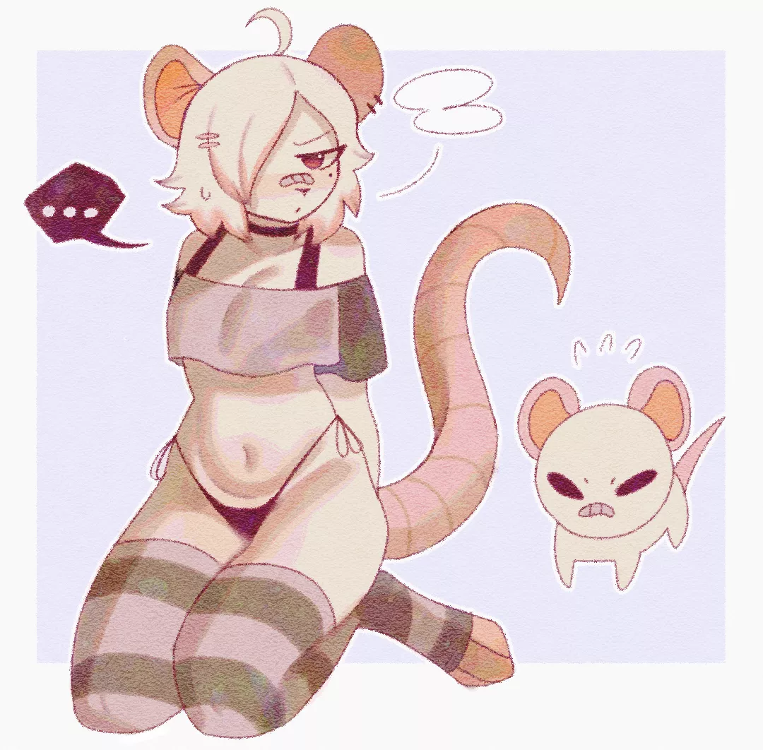 rat Sona (art by me) posted by xxbloodybunfanxx