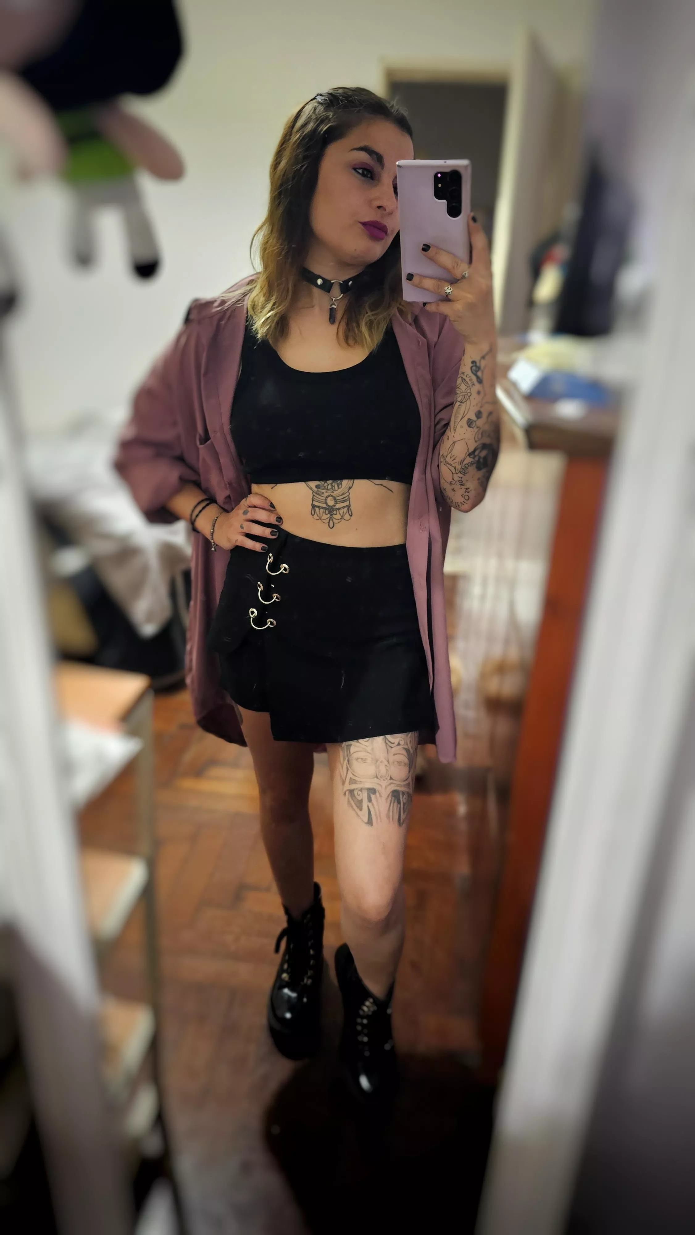 Ready to go out! How I look? 🙈 posted by Yourwetbabe