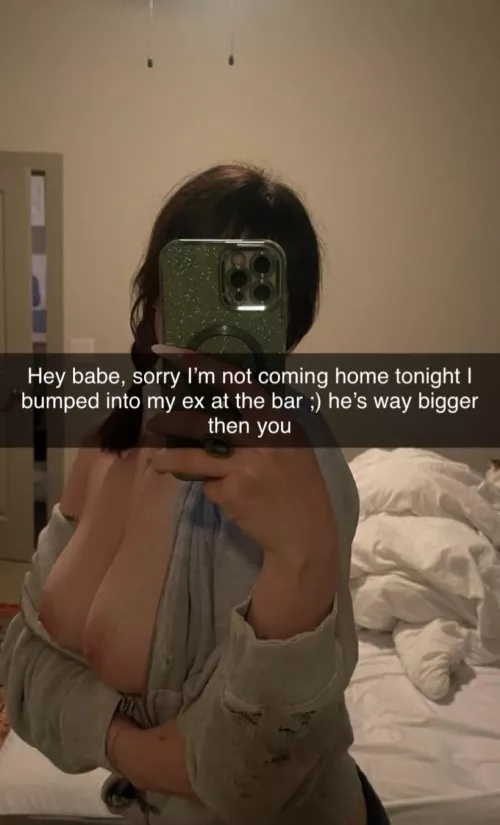 Saw my ex at the bar again🙄 by SluttyFreeUseBarista